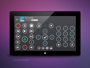 My Media Center Tablet Remote